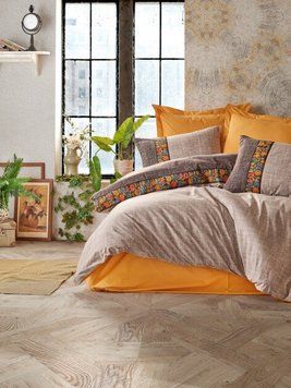 Постельное белье Cotton Box&trade; Folk Art ранфорс евро - Vizion