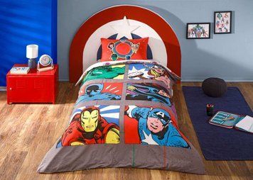 Детское/подростковое постельное белье ТАС Disney - Avengers Face to Face