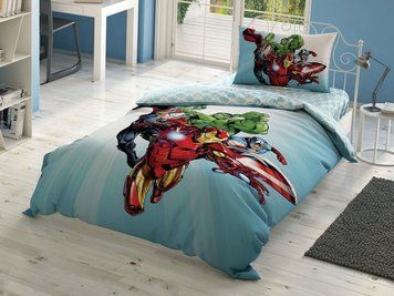 Детское/подростковое постельное белье ТАС Disney - Avengers heroes