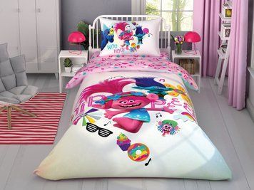 Постельное белье ТАС Disney - Trolls color party