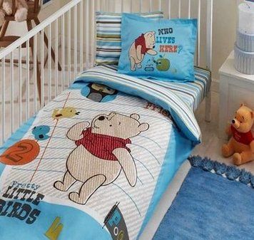 Постельное для новорожденных TAC Disney - Winnie new friends baby