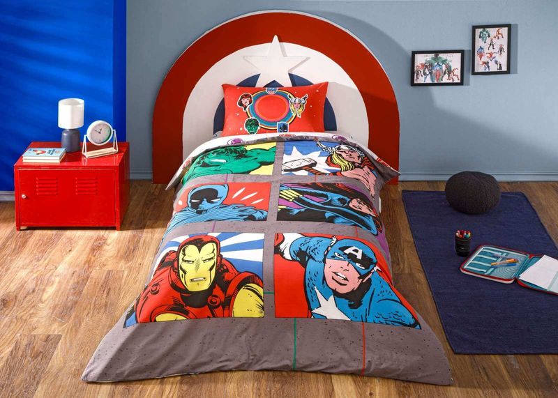 Детское/подростковое постельное белье ТАС Disney - Avengers Face to Face