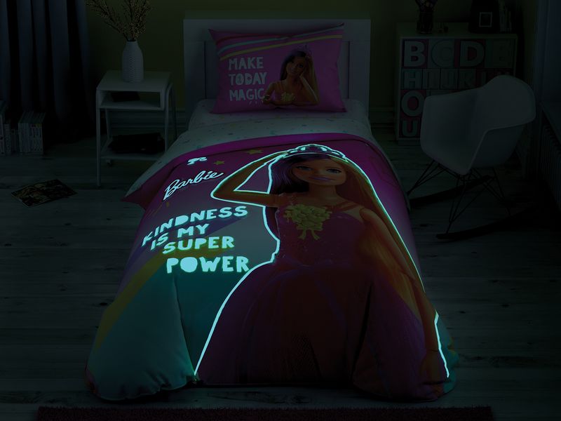 Детское/подростковое постельное белье ТАС Disney - Barbie Kindness Clow